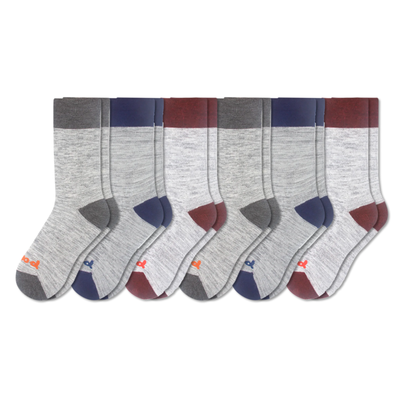 6 Pack - Men's Crew Pacas Socks